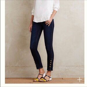 Pilcro Stet Twisted Seam Mid-Rise Jeans for Anthropologie